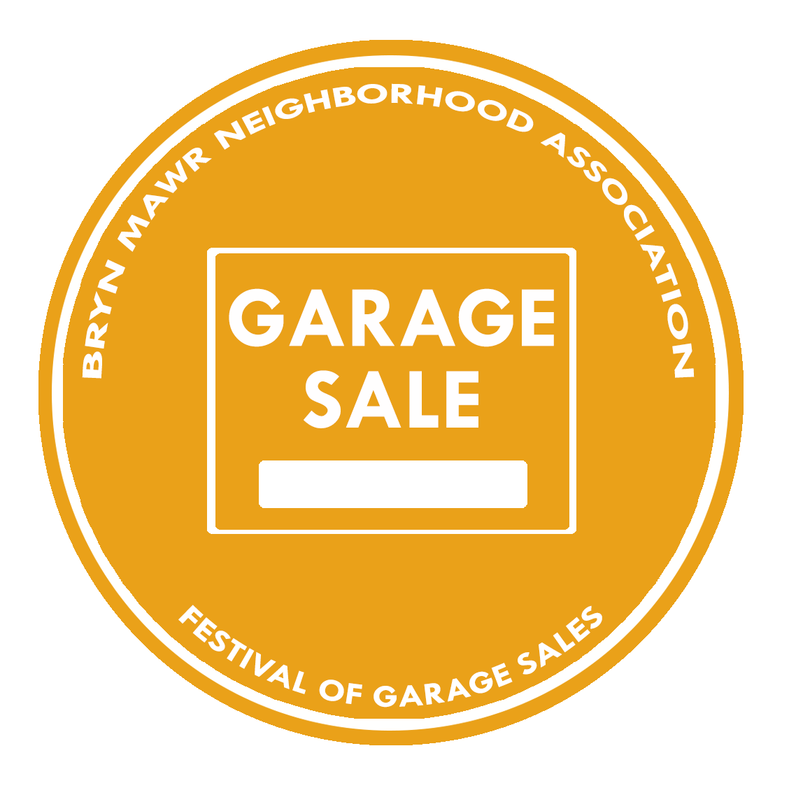 Festival of Garage Sales 2025 Bryn Mawr Neighborhood Association