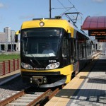 Photo of Light Rail Train.